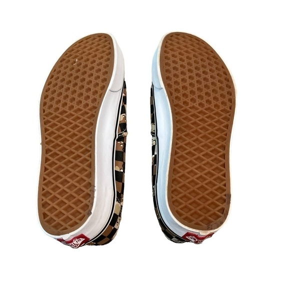 Vans Desert Camo Checkerboard Low Skate Trainers Sneakers Men’s Sz 8 - Picture 2 of 7